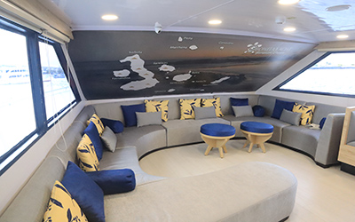 Social Areas Slide Bonita Yacht - Galagents Cruises